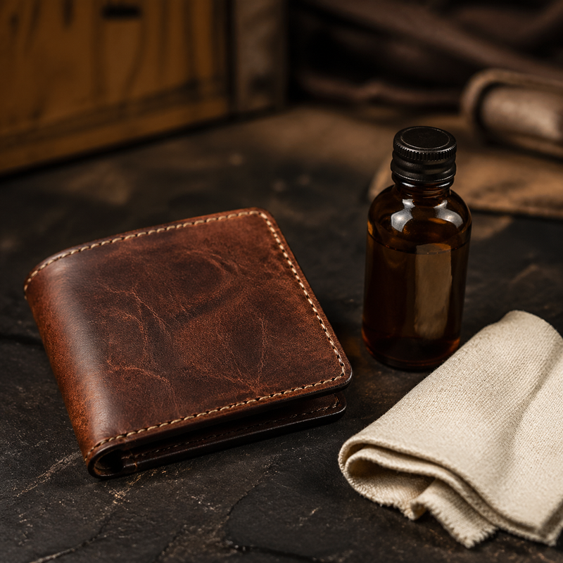 Complete leather care guide — cleaning conditioning patina storage — Bull Sheath Leather