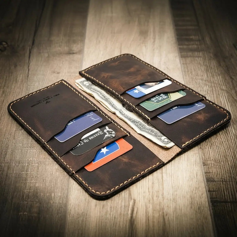 Why a Custom Leather Wallet Makes the Perfect Father's Day Gift — Bull Sheath Leather