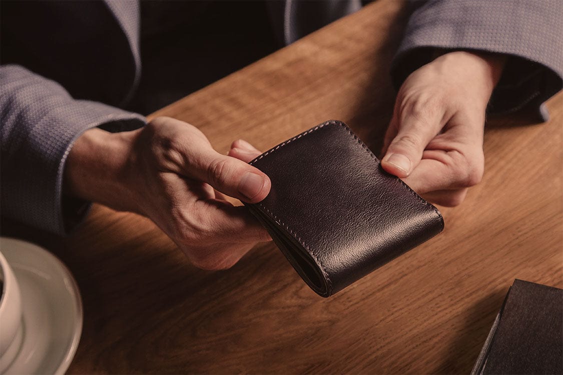 Handmade leather wallets for men — Bull Sheath Leather, Mansfield Texas