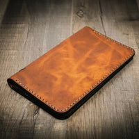 Badge Long Wallet - Alternate View - Bull Sheath Leather