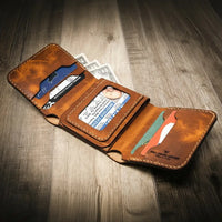Custom Trifold Badge Wallet
