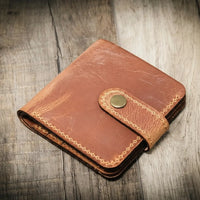 Glory Snap Bifold Wallet - Alternate View - Bull Sheath Leather