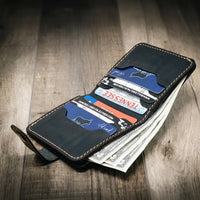 Glory Snap Bifold Wallet - Alternate View - Bull Sheath Leather
