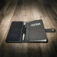 Leather Field Notes Cover - Alternate View - Bull Sheath Leather