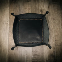 Valet Tray - Alternate View - Bull Sheath Leather