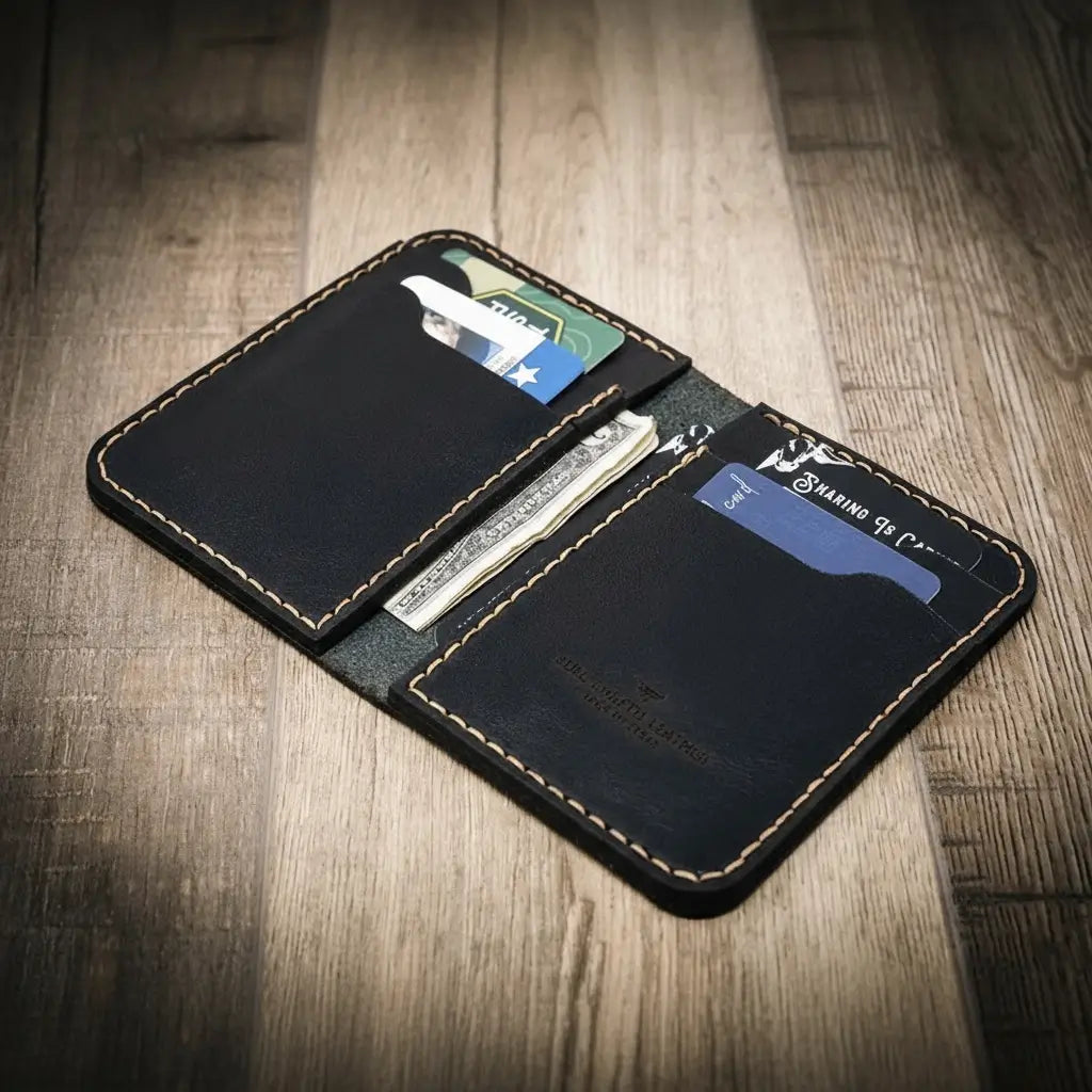 Handmade Western Leather Wallet
