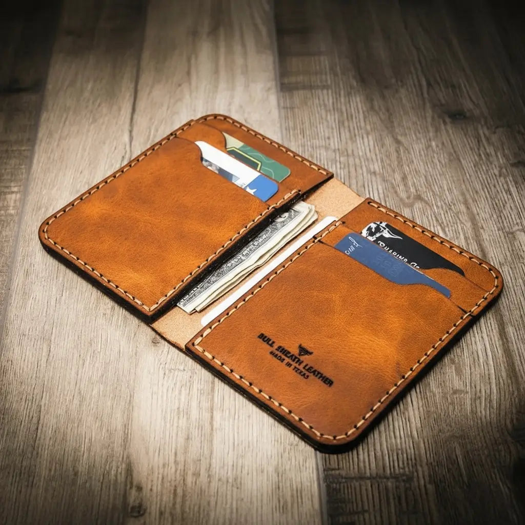 Minimalist Western Vertical Wallet
