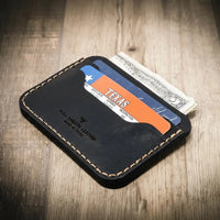 Custom Black credit card wallet
