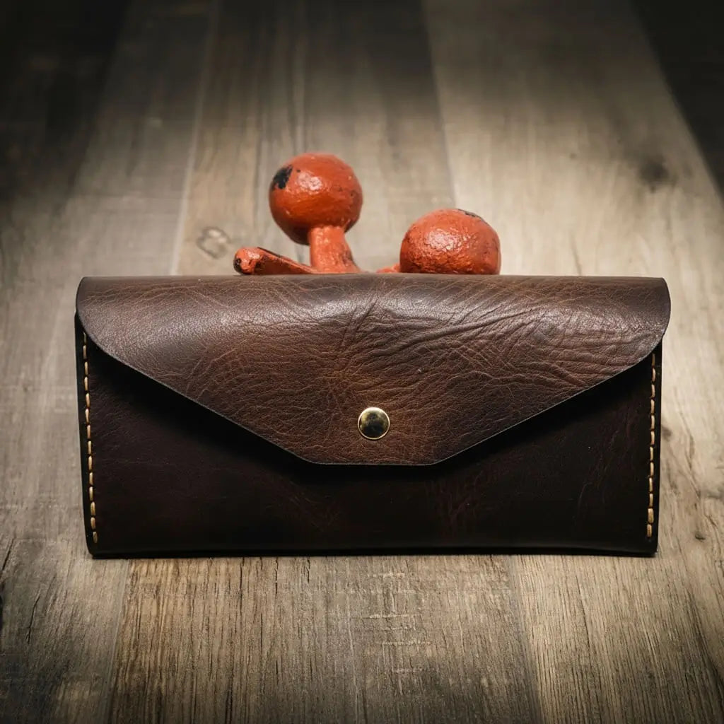 Sugar Land Clutch Wallet - Alternate View - Bull Sheath Leather