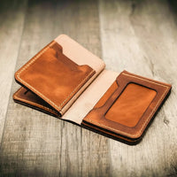 Federal Badge Wallets - Alternate View - Bull Sheath Leather