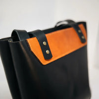 The Naomi Leather Tote Bag - Alternate View - Bull Sheath Leather
