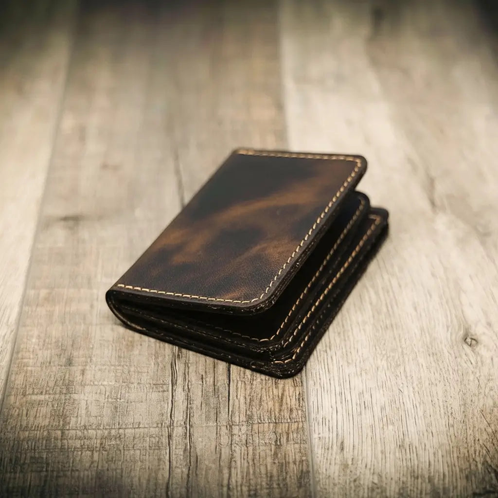 Federal Badge Wallets - Alternate View - Bull Sheath Leather