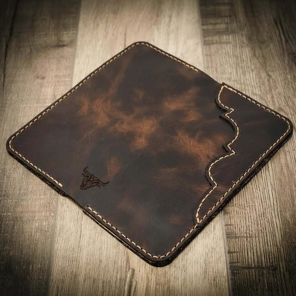 Brown Long Wallet
