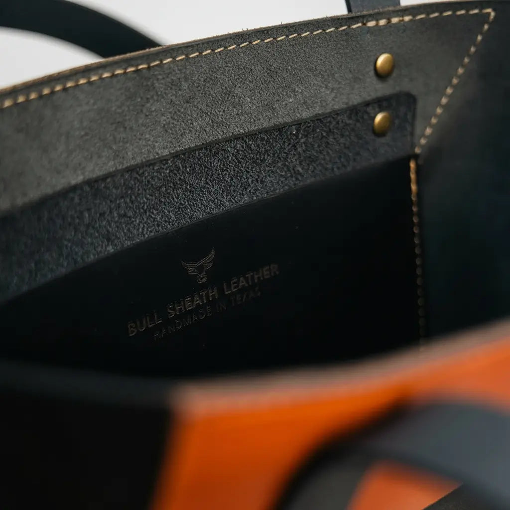 The Naomi Leather Tote Bag - Alternate View - Bull Sheath Leather