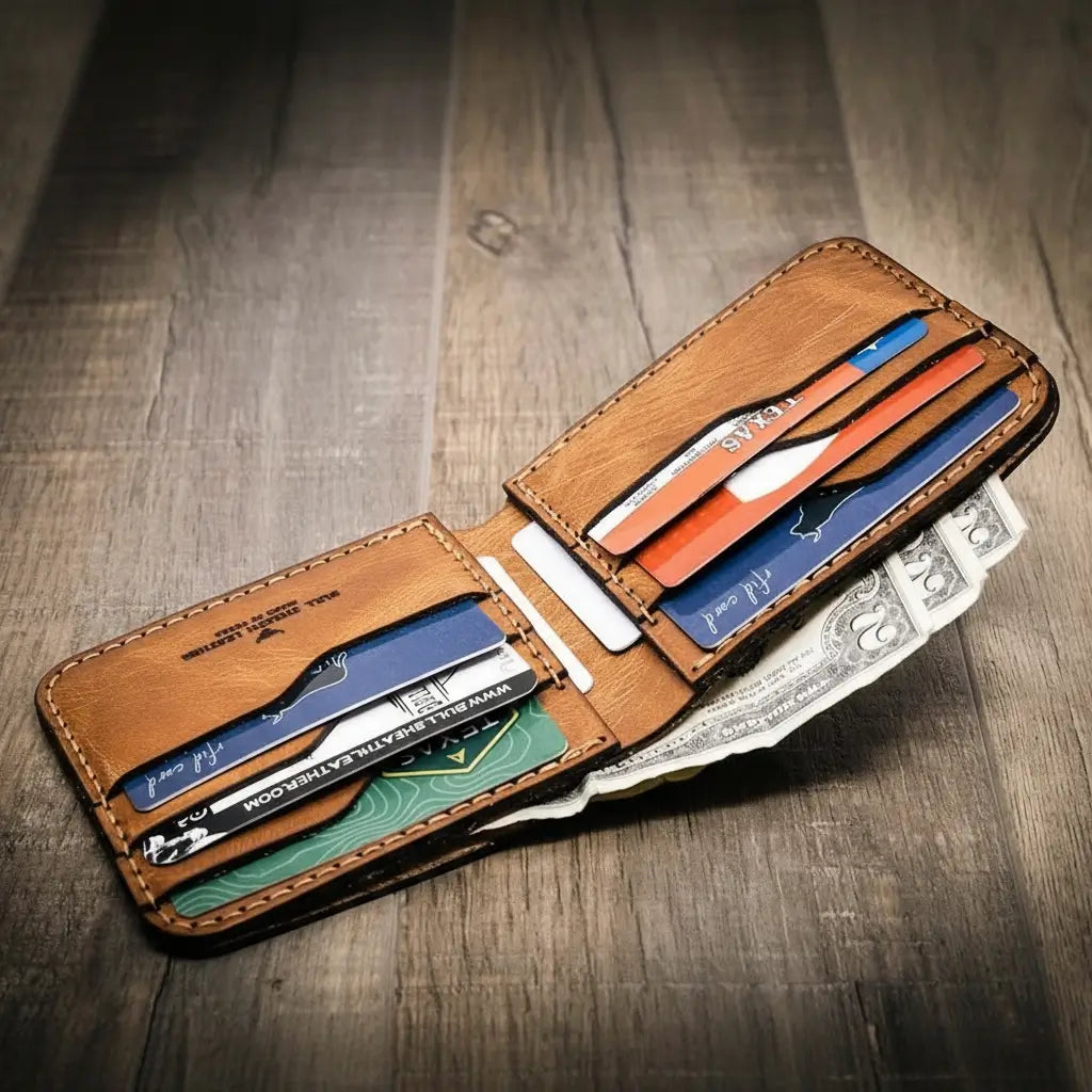 Brown Bifold Wallet
