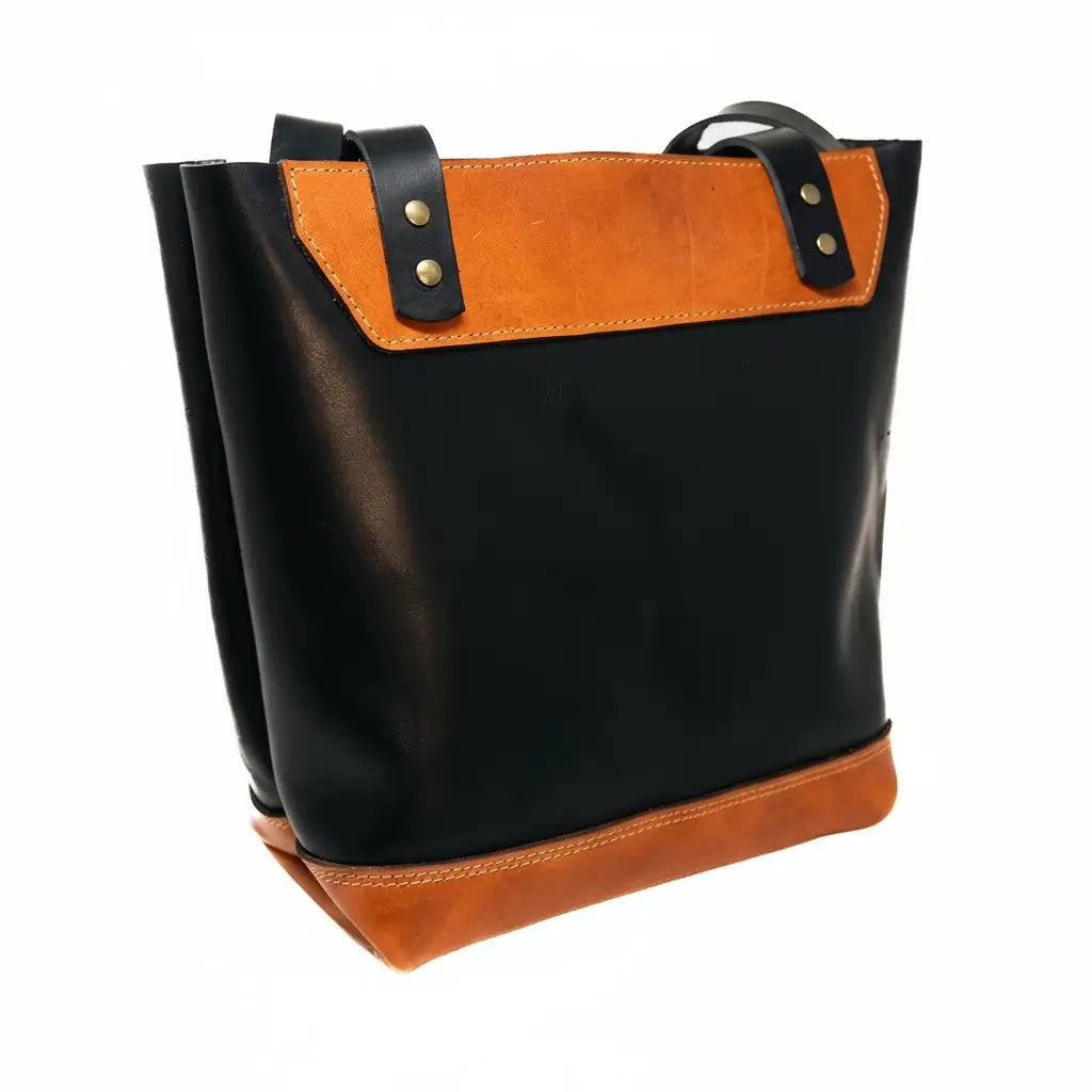 The Naomi Leather Tote Bag - Alternate View - Bull Sheath Leather