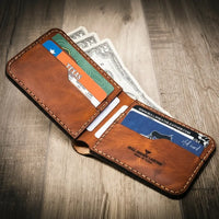 Western Bifold Wallet Made in the USA
