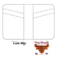 Leather Wallet Pattern - Lone Star