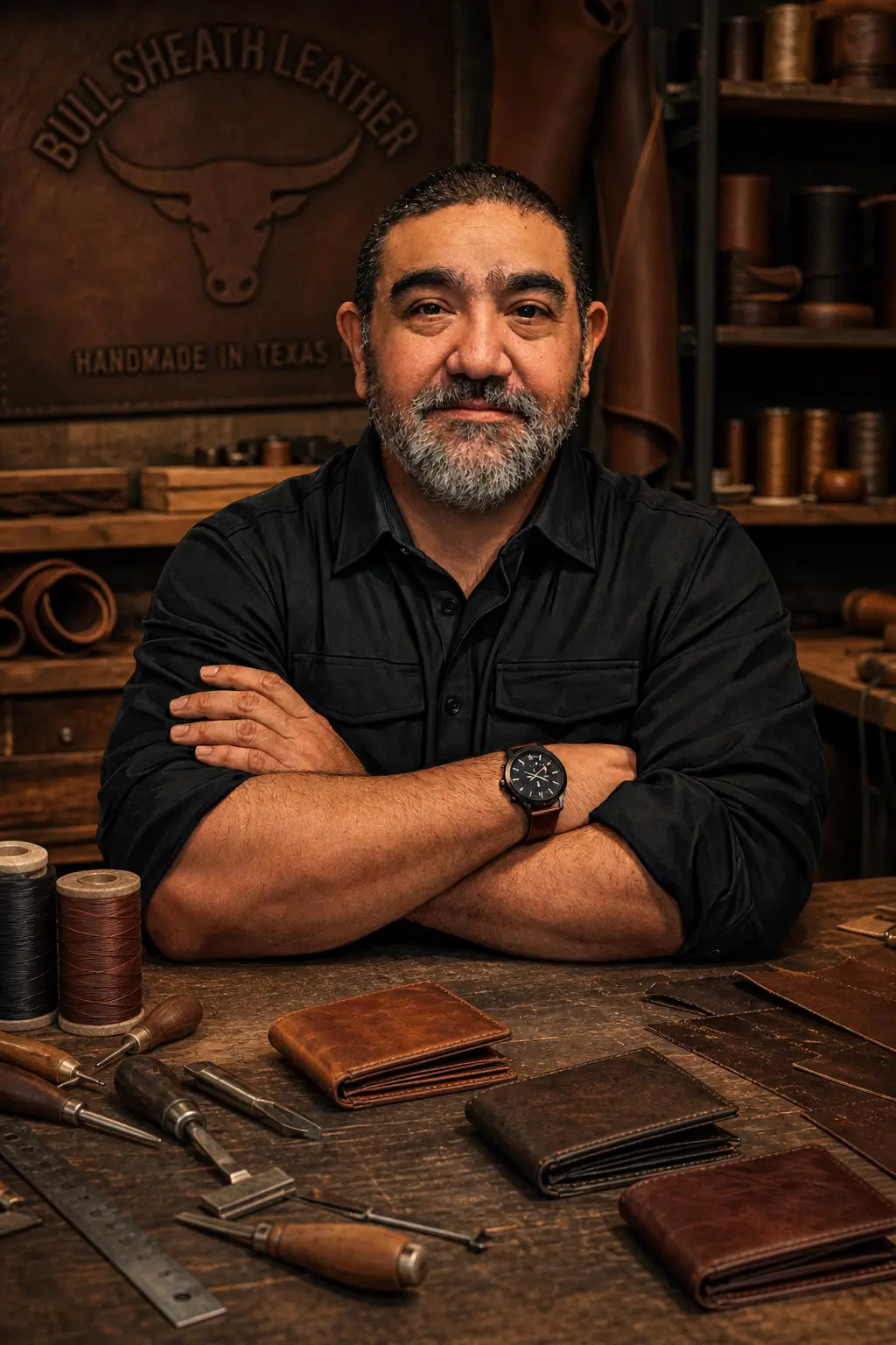 Ernie Contreras — Founder of Bull Sheath Leather